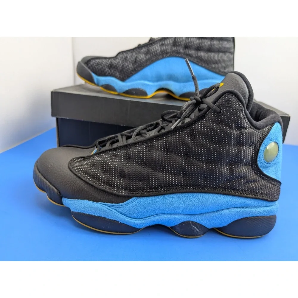 Size 13 - Air Jordan 13 Retro CP3 Away Black Sunstone Orion Blue 823902-015